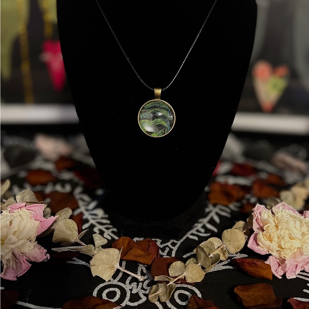 Galaxy necklace #4